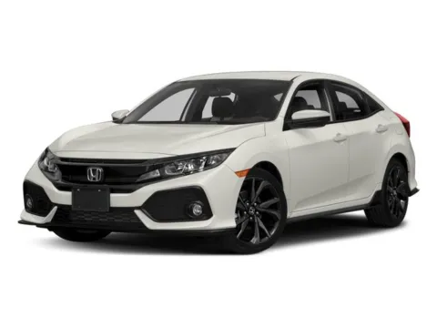 Silver 2018 Honda Civic Hatchback Sport for sale in Hamburg, PA