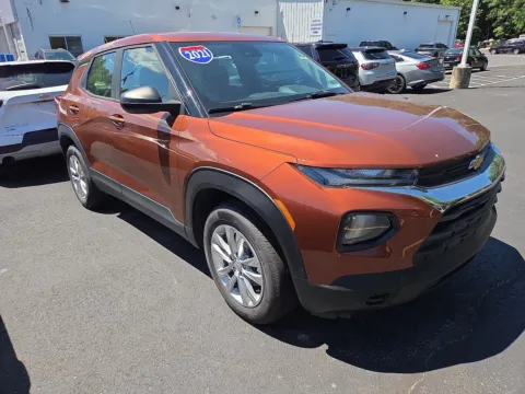 Orange 2021 Chevrolet Trailblazer LS for sale in Hamburg, PA
