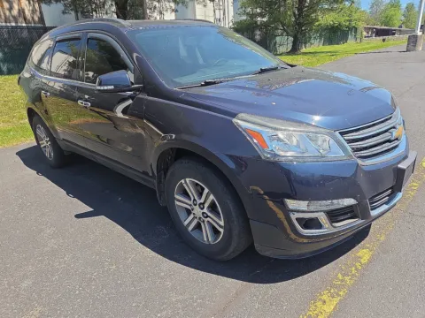 Blue 2017 Chevrolet Traverse LT for sale in Hamburg, PA