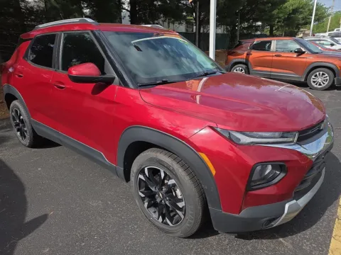 Red 2021 Chevrolet Trailblazer LT for sale in Hamburg, PA