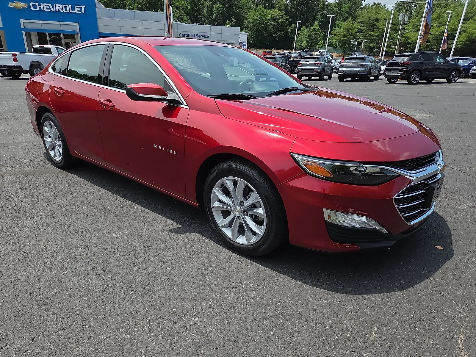 Red 2024 Chevrolet Malibu LT for sale in Hamburg, PA