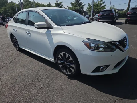 White 2016 Nissan Sentra SR for sale in Hamburg, PA