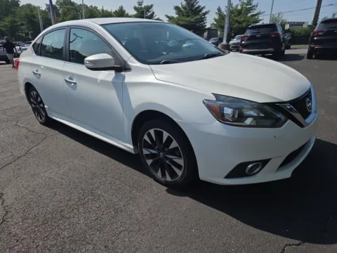 White 2016 Nissan Sentra SR for sale in Hamburg, PA
