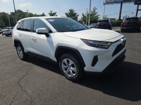 White 2023 Toyota RAV4 LE for sale in Hamburg, PA