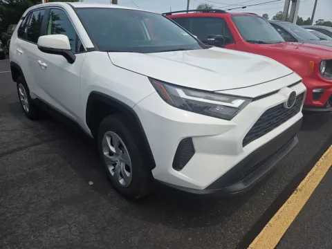 White 2023 Toyota RAV4 LE for sale in Hamburg, PA