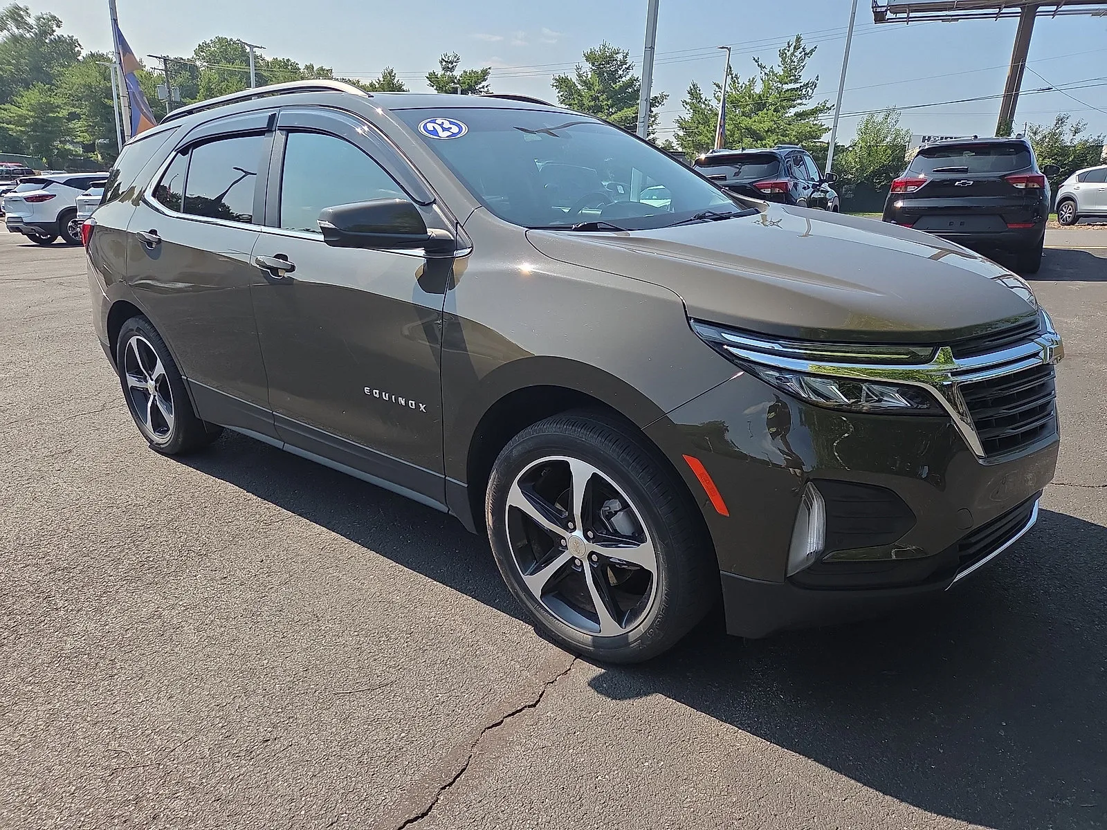 Brown 2023 Chevrolet Equinox LT for sale in Hamburg, PA