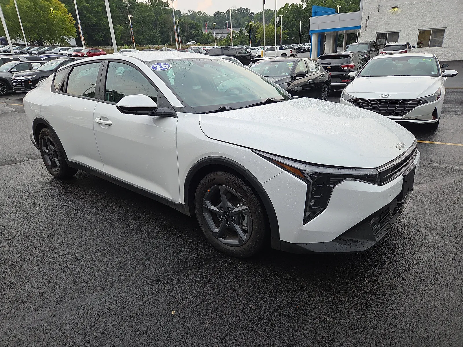 White 2026 Kia K4 LXS for sale in Hamburg, PA