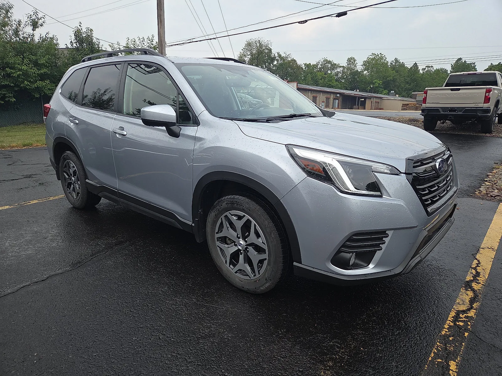 Silver 2023 Subaru Forester Premium for sale in Hamburg, PA