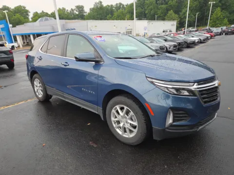 Blue 2024 Chevrolet Equinox LT for sale in Hamburg, PA