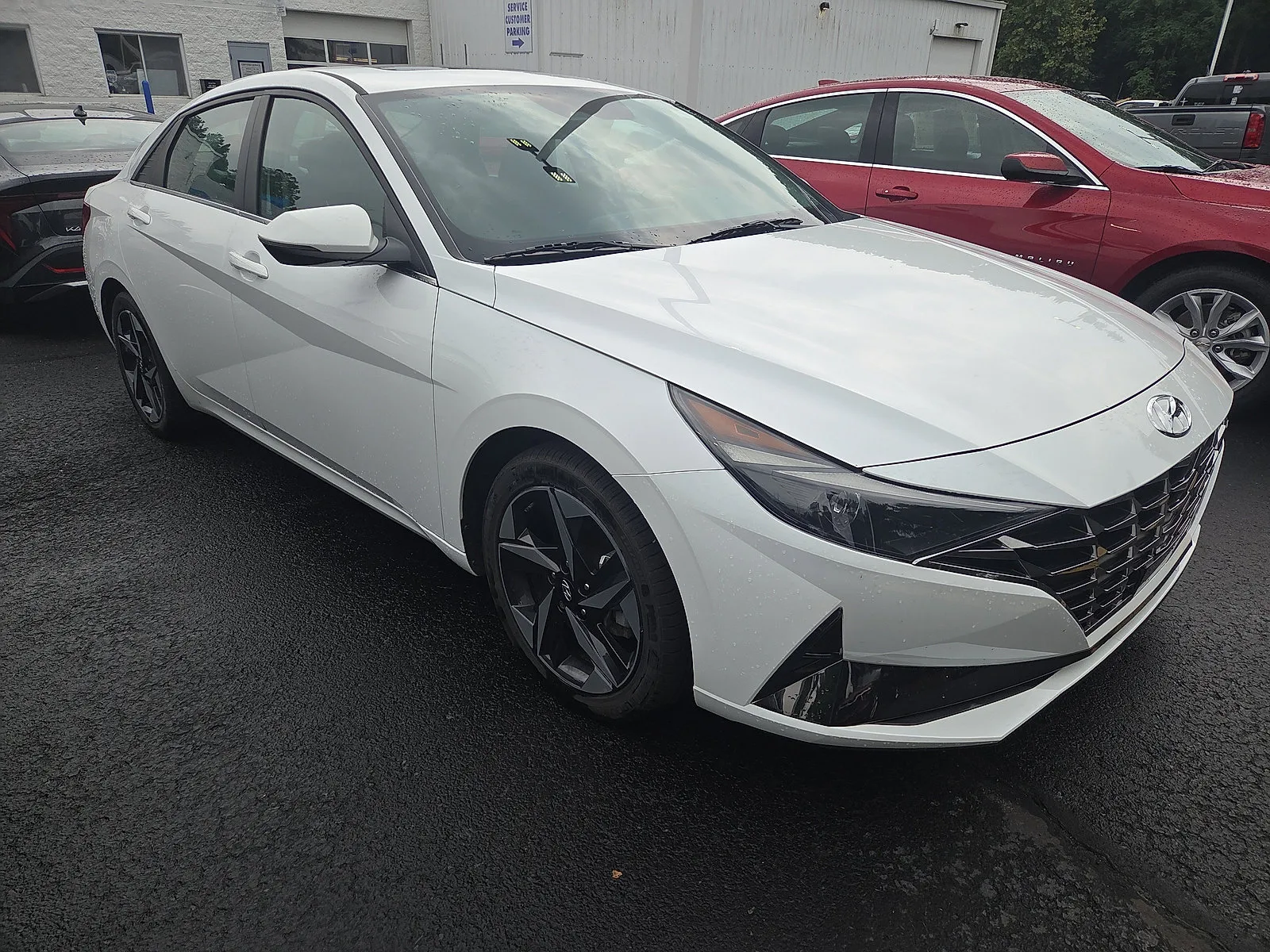 White 2022 Hyundai Elantra SEL for sale in Hamburg, PA