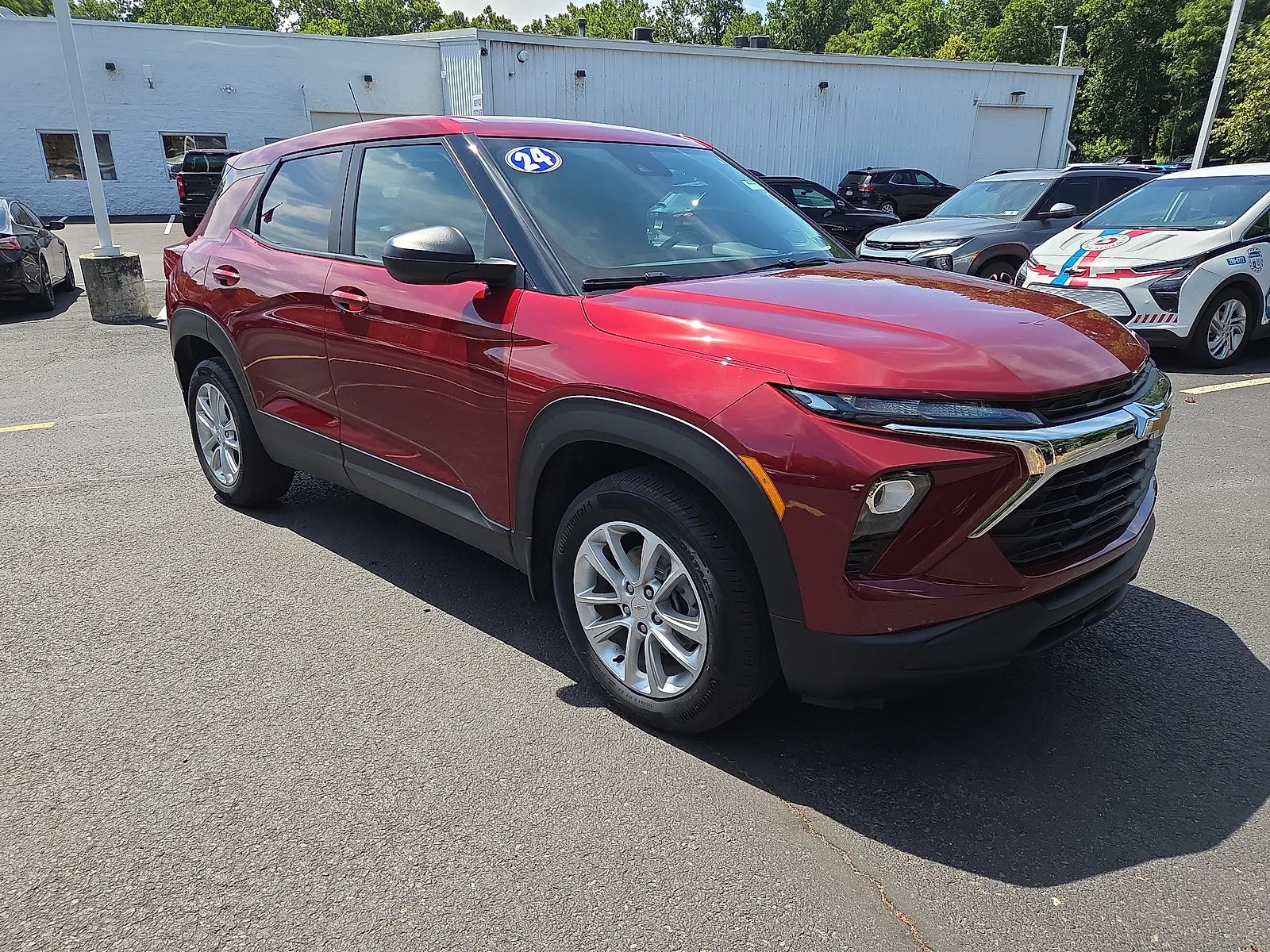 Red 2024 Chevrolet Trailblazer LS for sale in Hamburg, PA