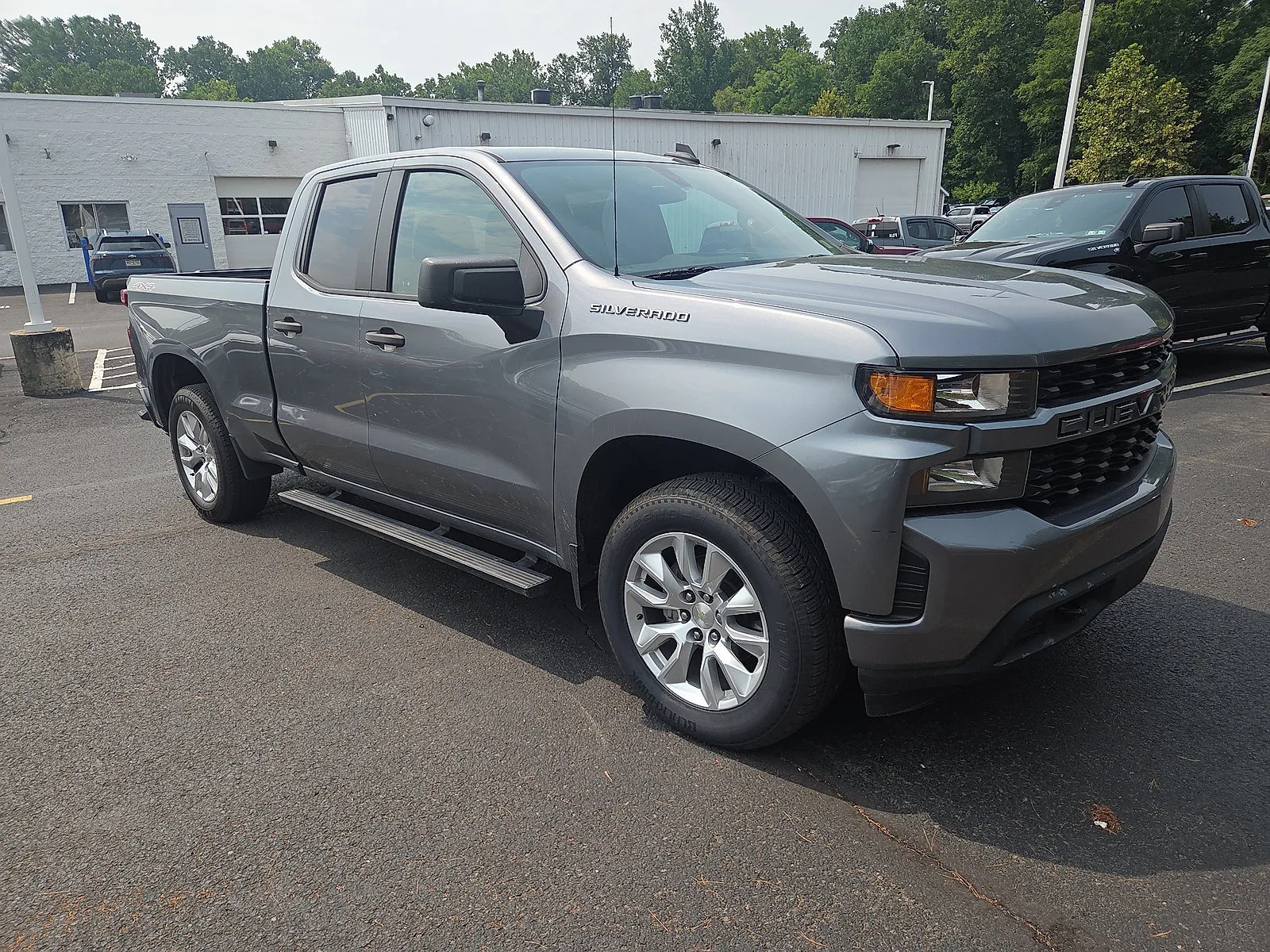 Gray 2021 Chevrolet Silverado 1500 Custom for sale in Hamburg, PA