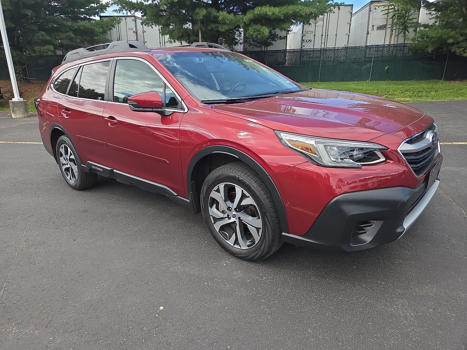 Red 2022 Subaru Outback Limited for sale in Hamburg, PA