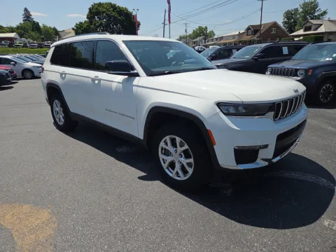White 2021 Jeep Grand Cherokee L Limited for sale in Hamburg, PA
