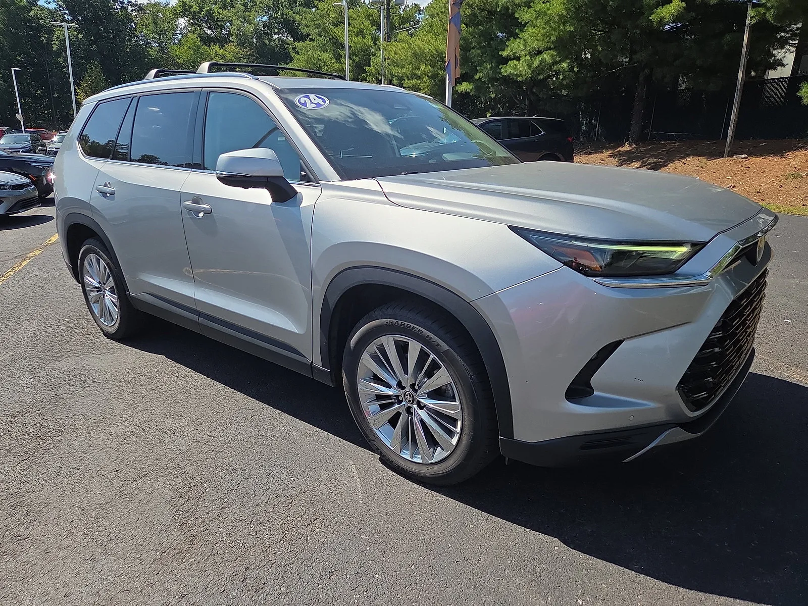 Silver 2024 Toyota Grand Highlander Platinum for sale in Hamburg, PA