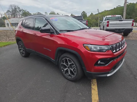 Red 2025 Jeep Compass Limited for sale in Hamburg, PA