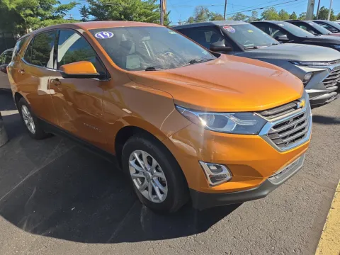 Orange 2019 Chevrolet Equinox LT for sale in Hamburg, PA