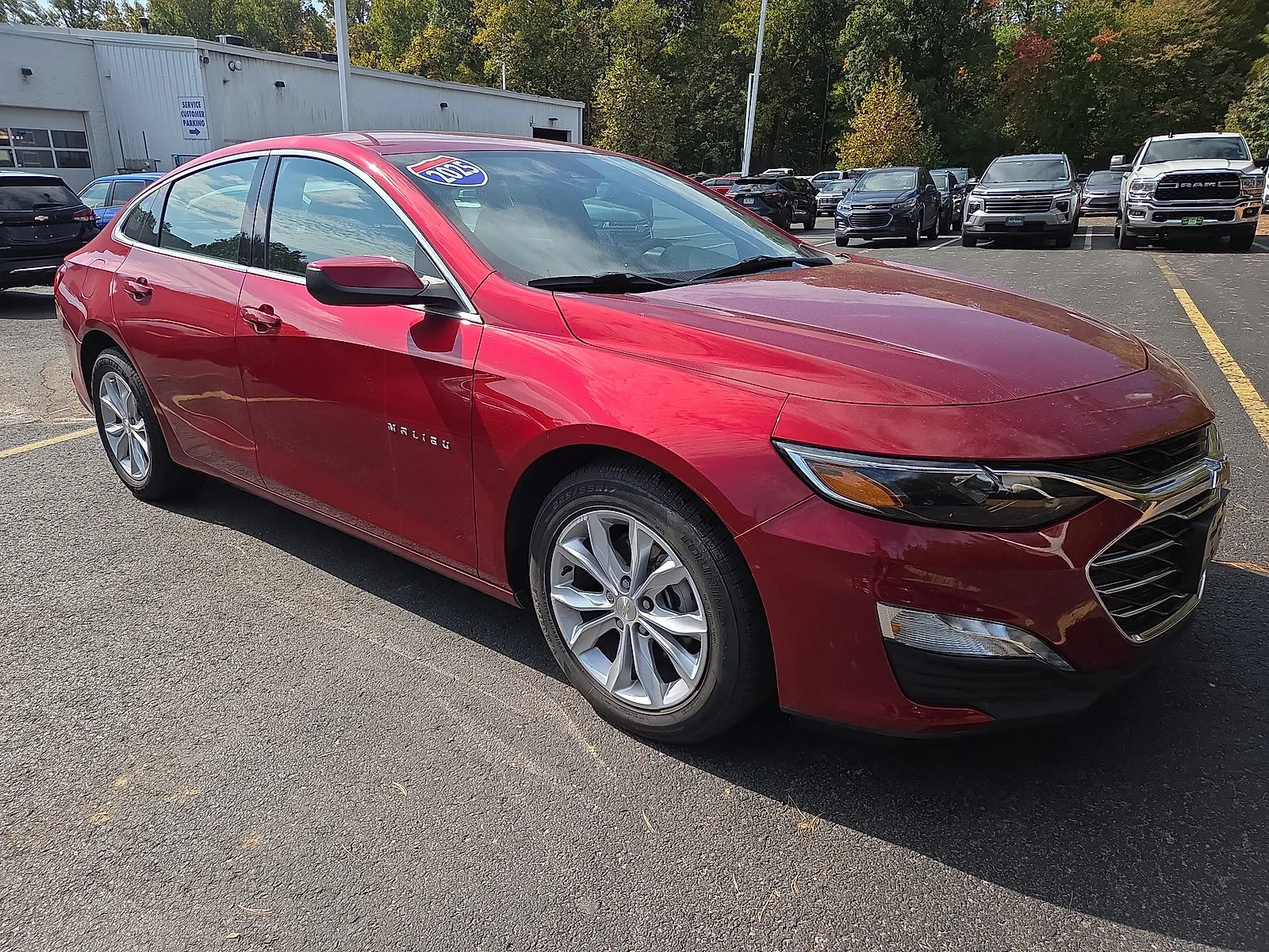 Red 2025 Chevrolet Malibu LT for sale in Hamburg, PA