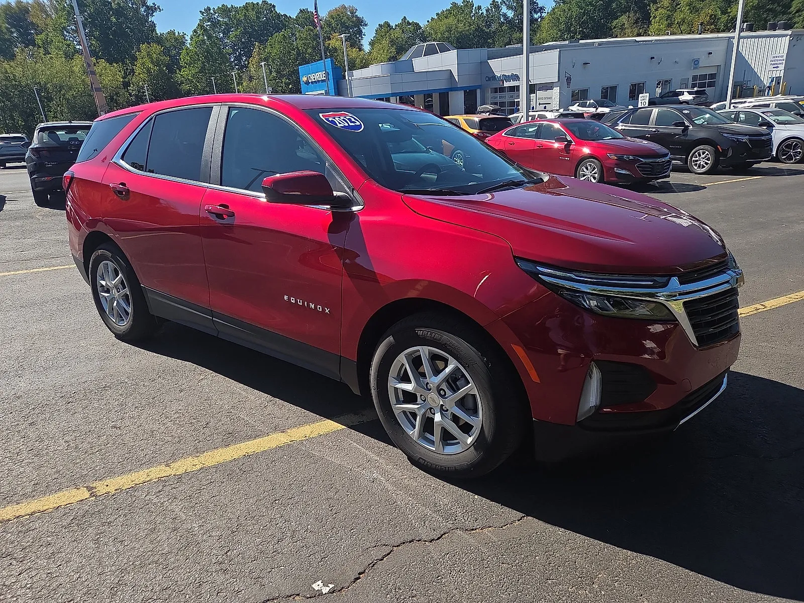 Red 2023 Chevrolet Equinox LT for sale in Hamburg, PA