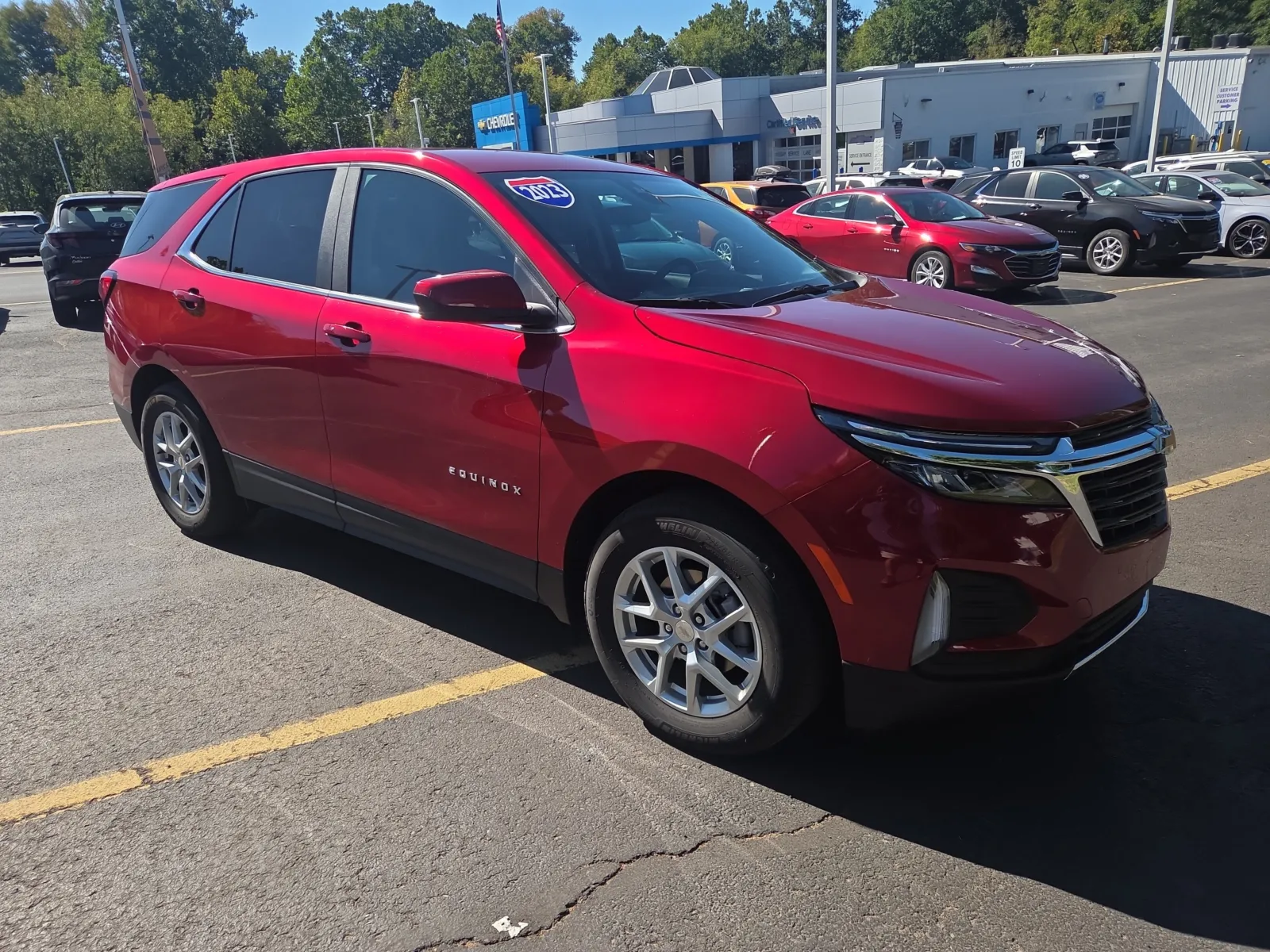 Red 2023 Chevrolet Equinox LT for sale in Hamburg, PA