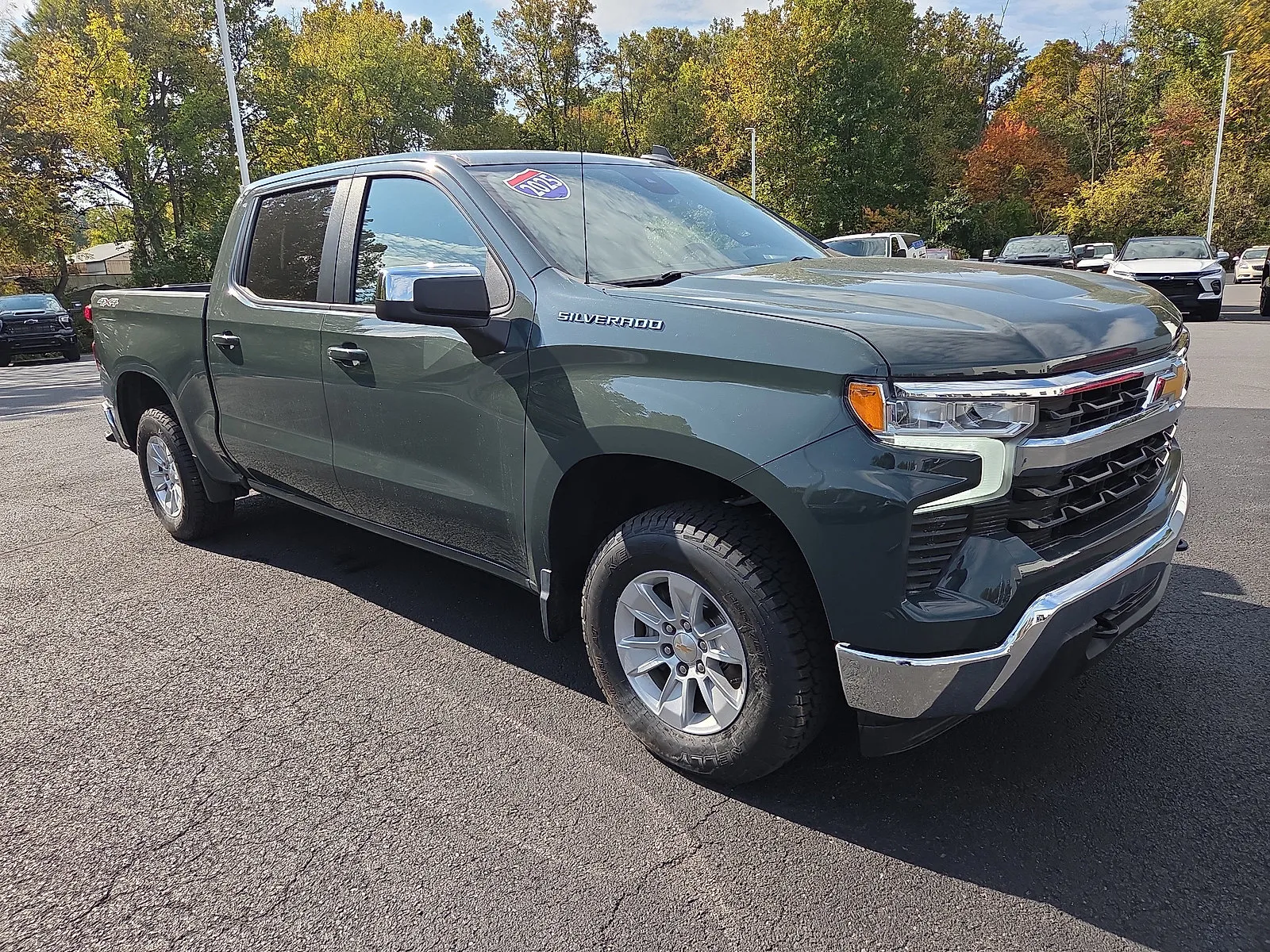 Gray 2025 Chevrolet Silverado 1500 LT for sale in Hamburg, PA
