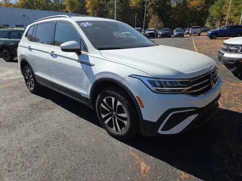 White 2024 Volkswagen Tiguan S for sale in Hamburg, PA