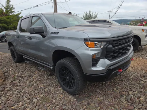 Gray 2023 Chevrolet Silverado 1500 Custom Trail Boss for sale in Hamburg, PA