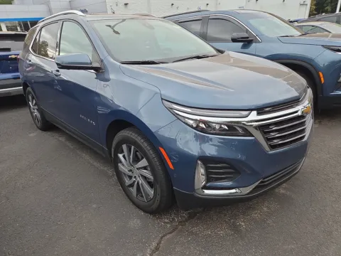 Blue 2024 Chevrolet Equinox Premier for sale in Hamburg, PA
