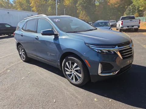 Blue 2024 Chevrolet Equinox Premier for sale in Hamburg, PA