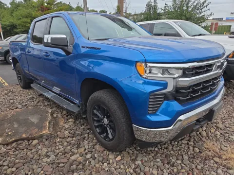 Blue 2022 Chevrolet Silverado 1500 LT for sale in Hamburg, PA