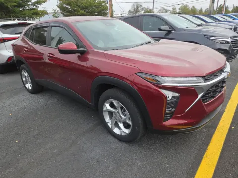 Red 2024 Chevrolet Trax LS for sale in Hamburg, PA