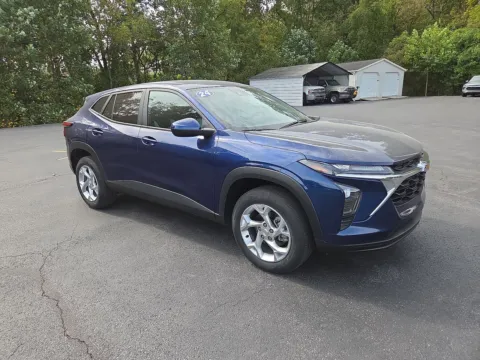 Blue 2024 Chevrolet Trax LS for sale in Hamburg, PA