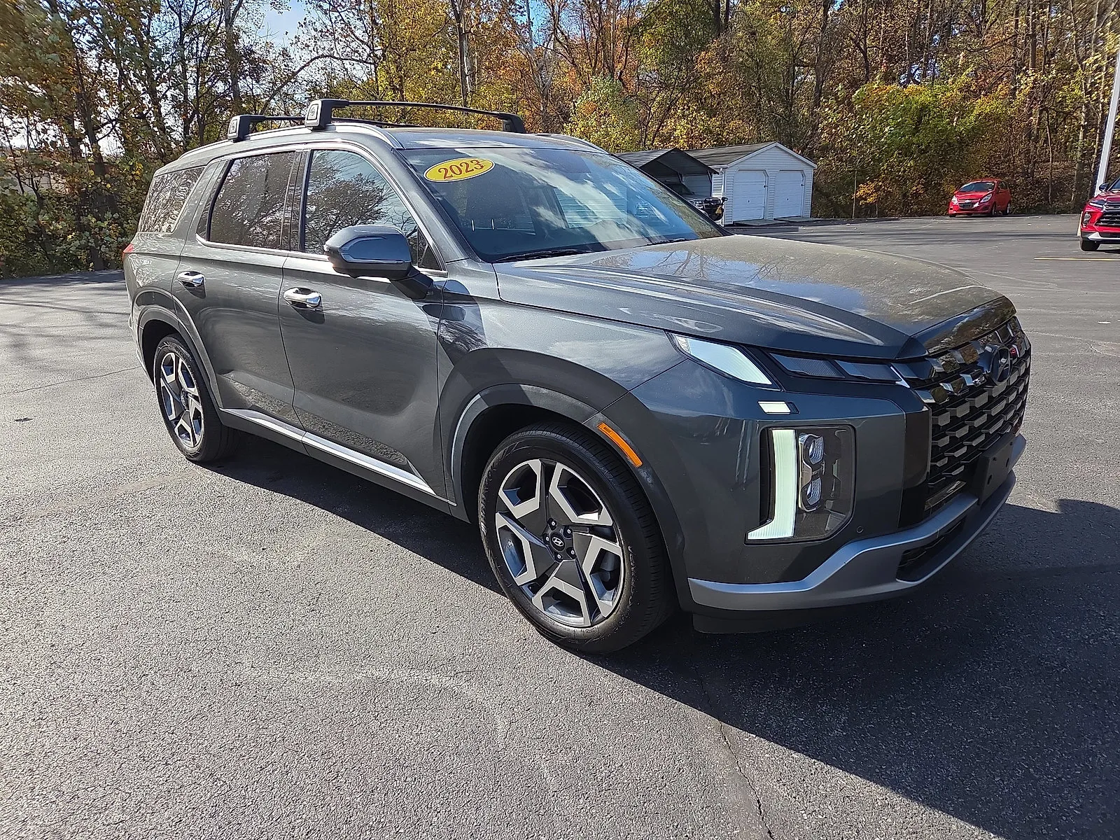 Gray 2023 Hyundai Palisade Limited for sale in Hamburg, PA