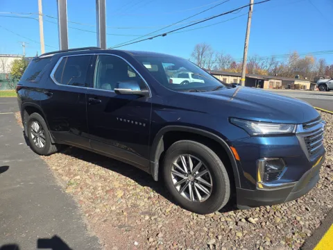 Blue 2023 Chevrolet Traverse LT Cloth for sale in Hamburg, PA