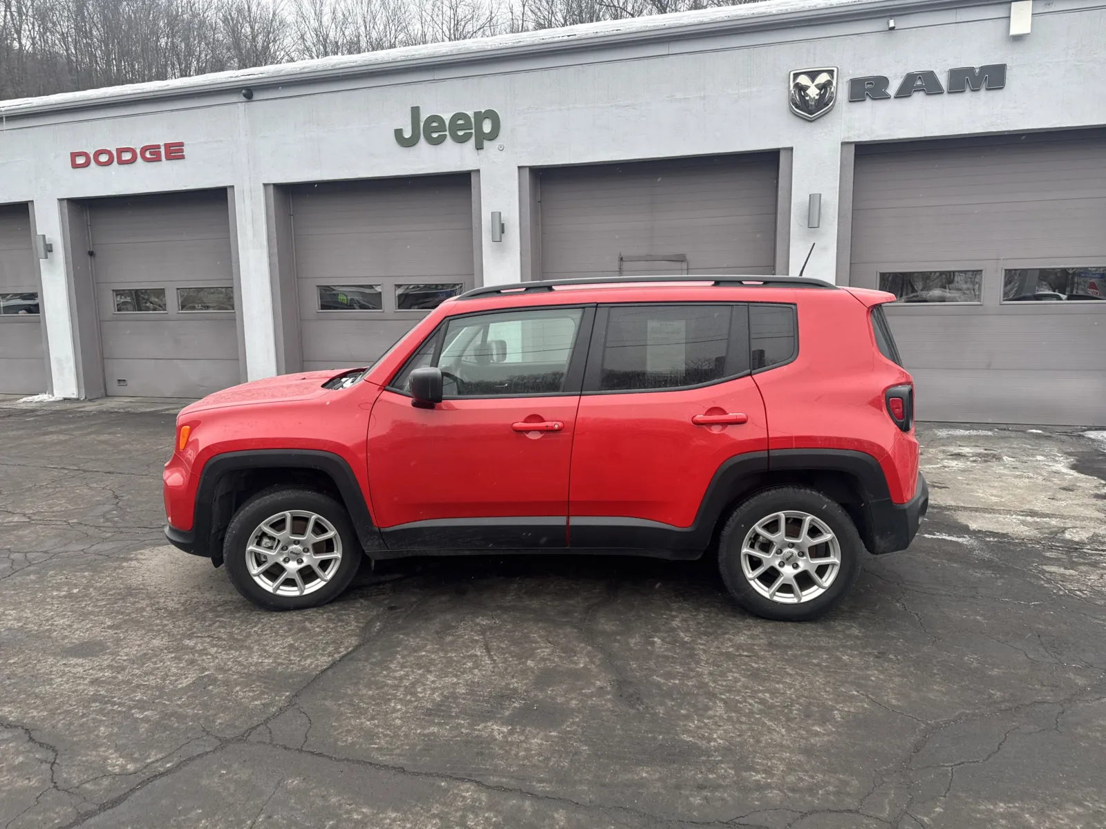 Red 2022 Jeep Renegade Latitude for sale in Tamaqua, PA