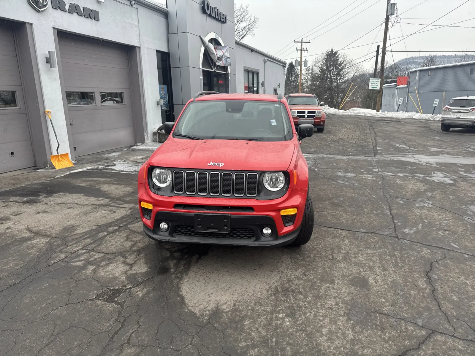 Red 2022 Jeep Renegade Latitude for sale in Tamaqua, PA