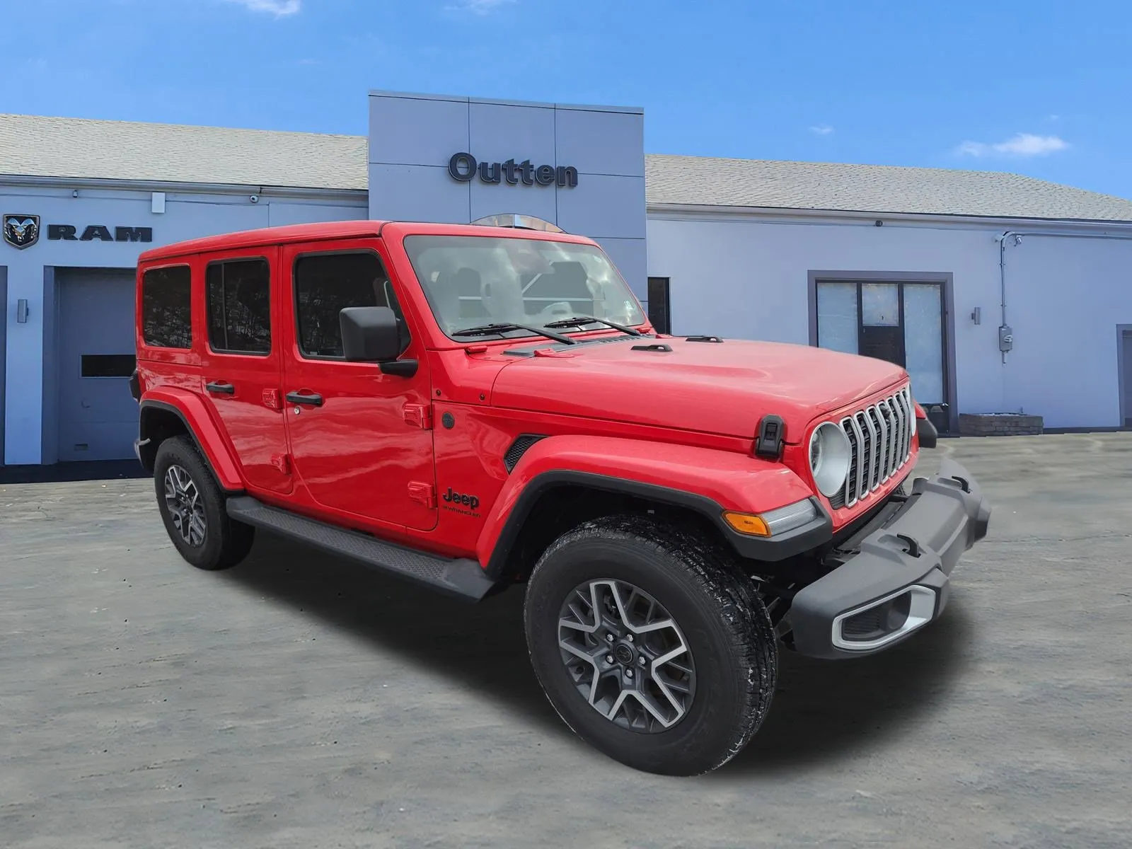 Red 2025 Jeep Wrangler Sahara for sale in Tamaqua, PA