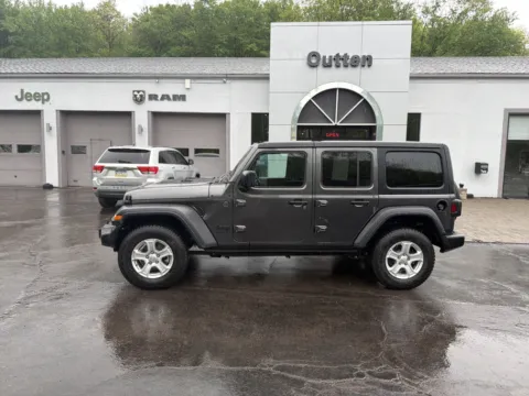 Photos of 2022 Jeep Wrangler Unlimited Sport S for sale in Tamaqua, PA at Outten Chrysler Dodge Jeep Ram of Tamaqua