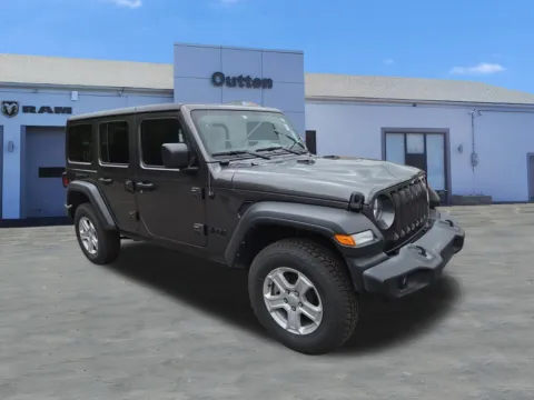 Gray 2022 Jeep Wrangler Unlimited Sport S for sale in Tamaqua, PA