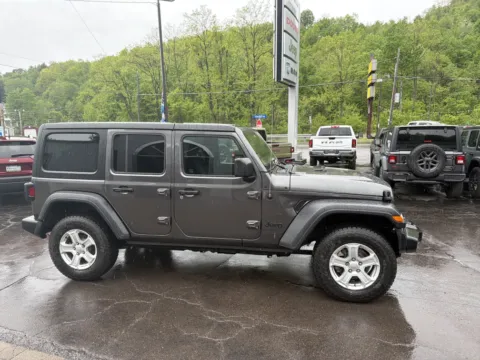 Another view of 2022 Jeep Wrangler Unlimited Sport S for sale in Tamaqua, PA at Outten Chrysler Dodge Jeep Ram of Tamaqua