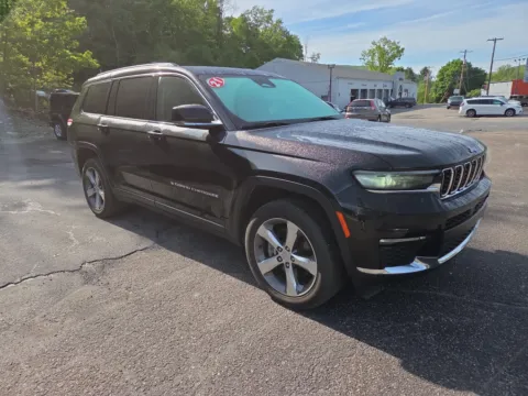 Black 2021 Jeep Grand Cherokee L Limited for sale in Tamaqua, PA
