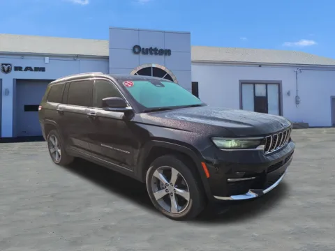 Black 2021 Jeep Grand Cherokee L Limited for sale in Tamaqua, PA