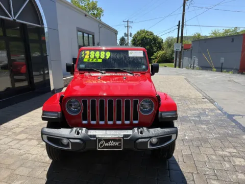 Red 2021 Jeep Wrangler Unlimited Sahara for sale in Tamaqua, PA