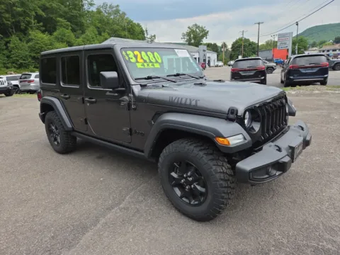 Gray 2023 Jeep Wrangler Willys Sport for sale in Tamaqua, PA