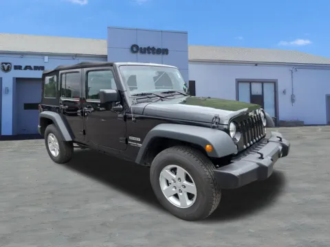 Black 2018 Jeep Wrangler JK Unlimited Sport S for sale in Tamaqua, PA