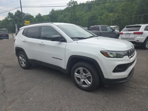 White 2024 Jeep Compass Latitude for sale in Tamaqua, PA