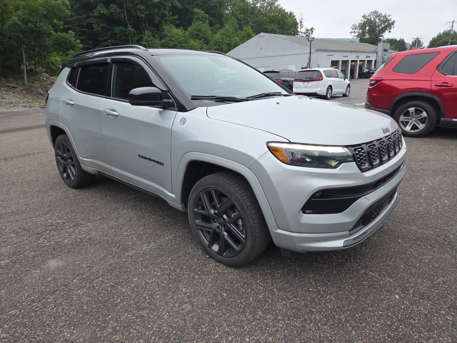 Silver 2024 Jeep Compass Limited for sale in Tamaqua, PA