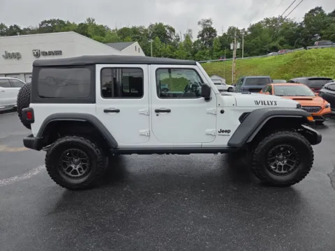 Photos of 2022 Jeep Wrangler Unlimited Willys Sport for sale in Tamaqua, PA at Outten Chrysler Dodge Jeep Ram of Tamaqua
