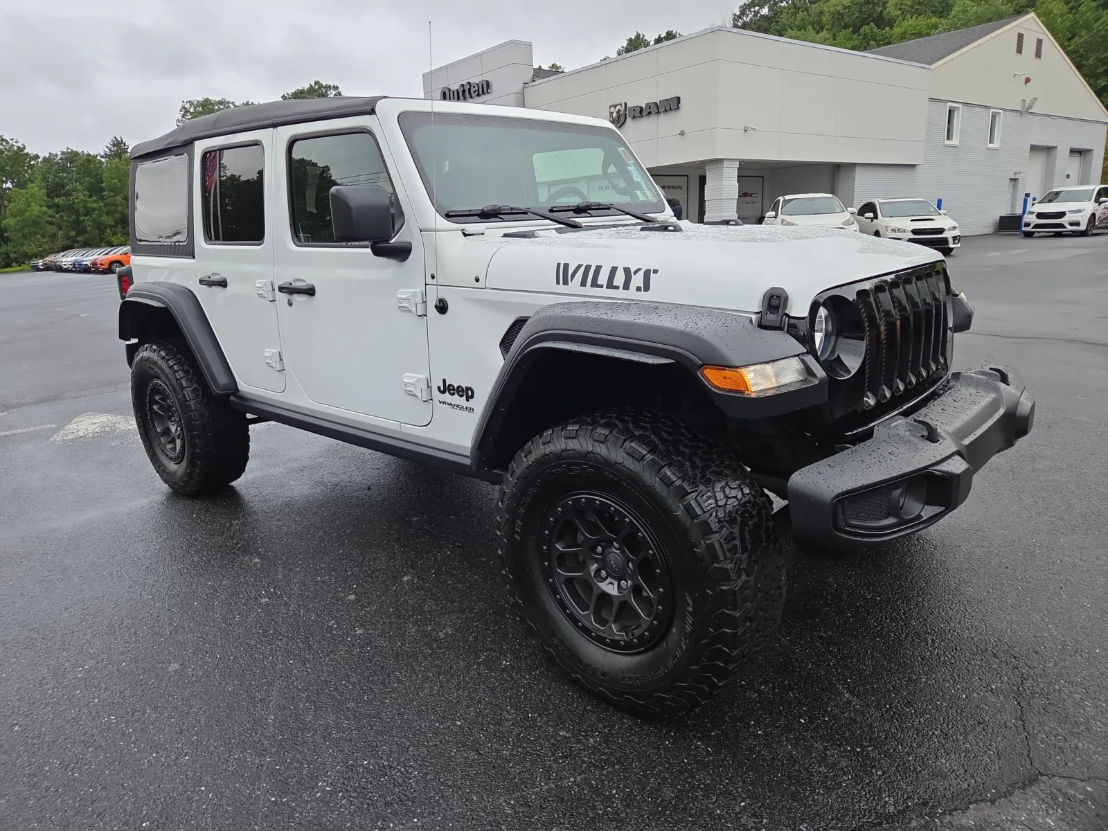 White 2022 Jeep Wrangler Unlimited Willys Sport for sale in Tamaqua, PA