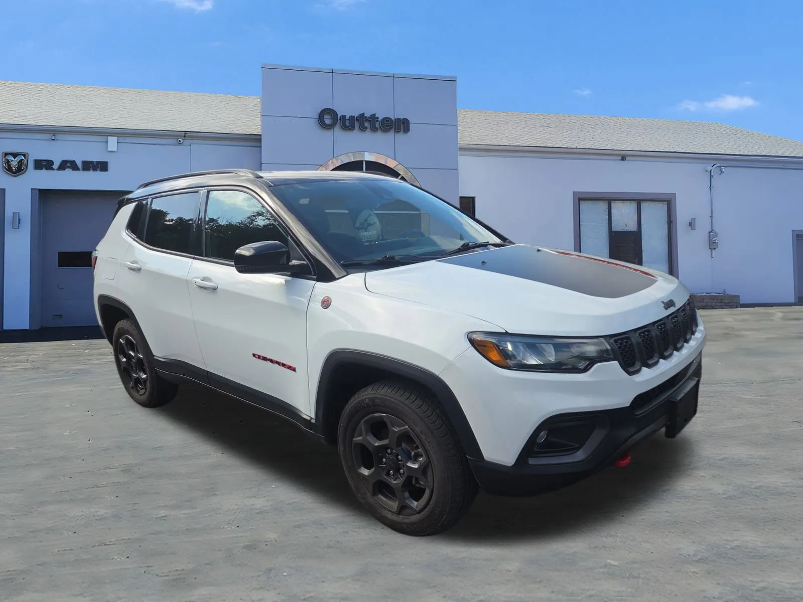 White 2023 Jeep Compass Trailhawk for sale in Tamaqua, PA